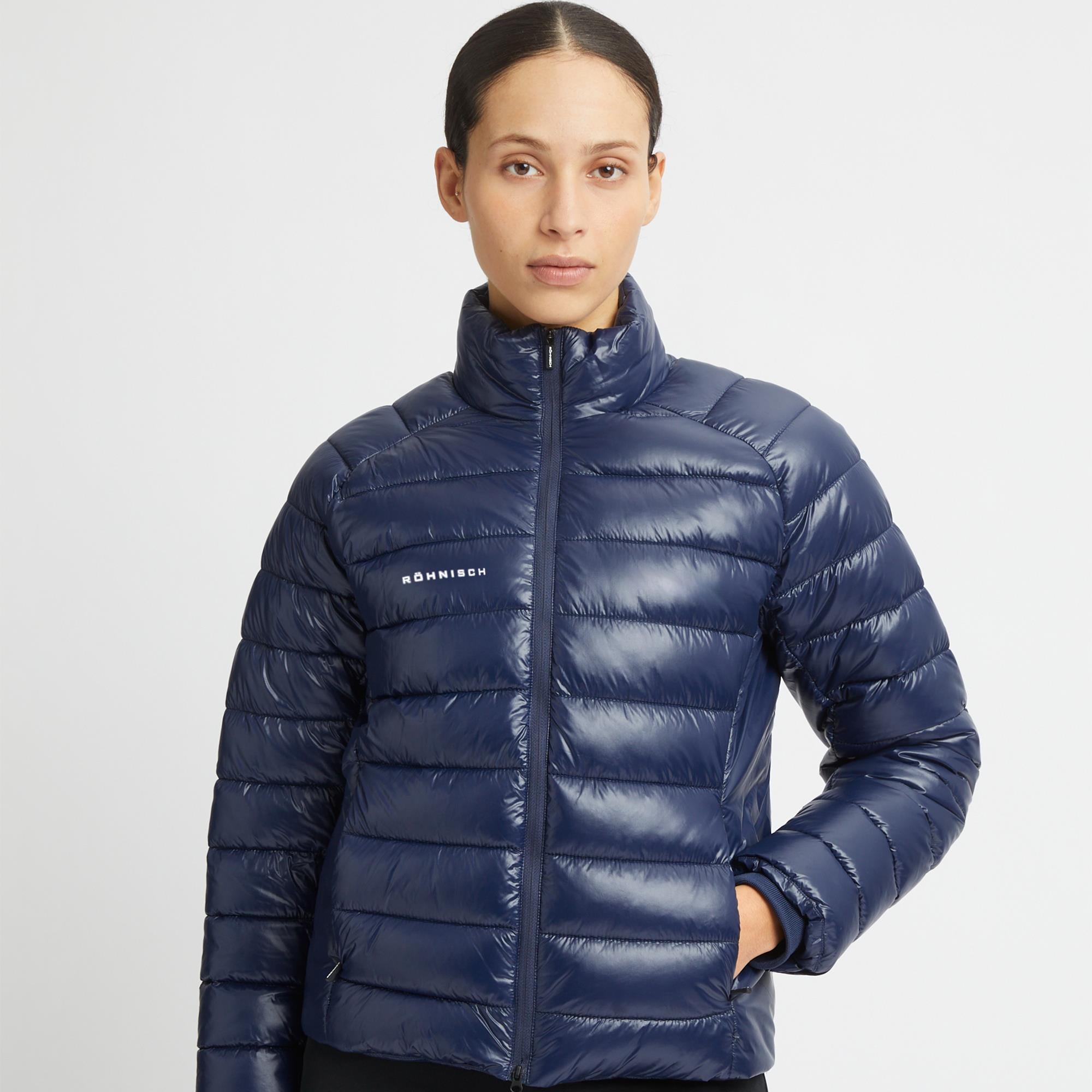Rohnisch Airlite Padded Ladies Golf Jacket Navy